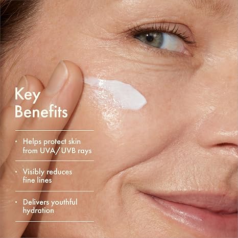 Origins Plantscription SPF 25 Power Anti-Aging Face Cream | Moisturizer with SPF to Visibly Reduce Fine Lines | With Peptides & Hyaluronic Acid, 1.7 Fl Oz