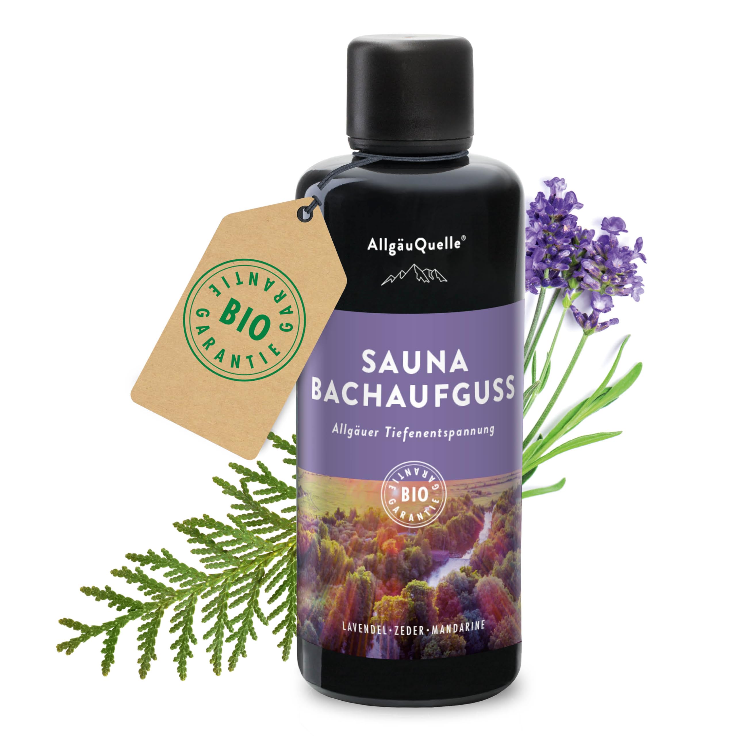 AllgäuQuelle® Sauna Aufguss Tiefenentspannung