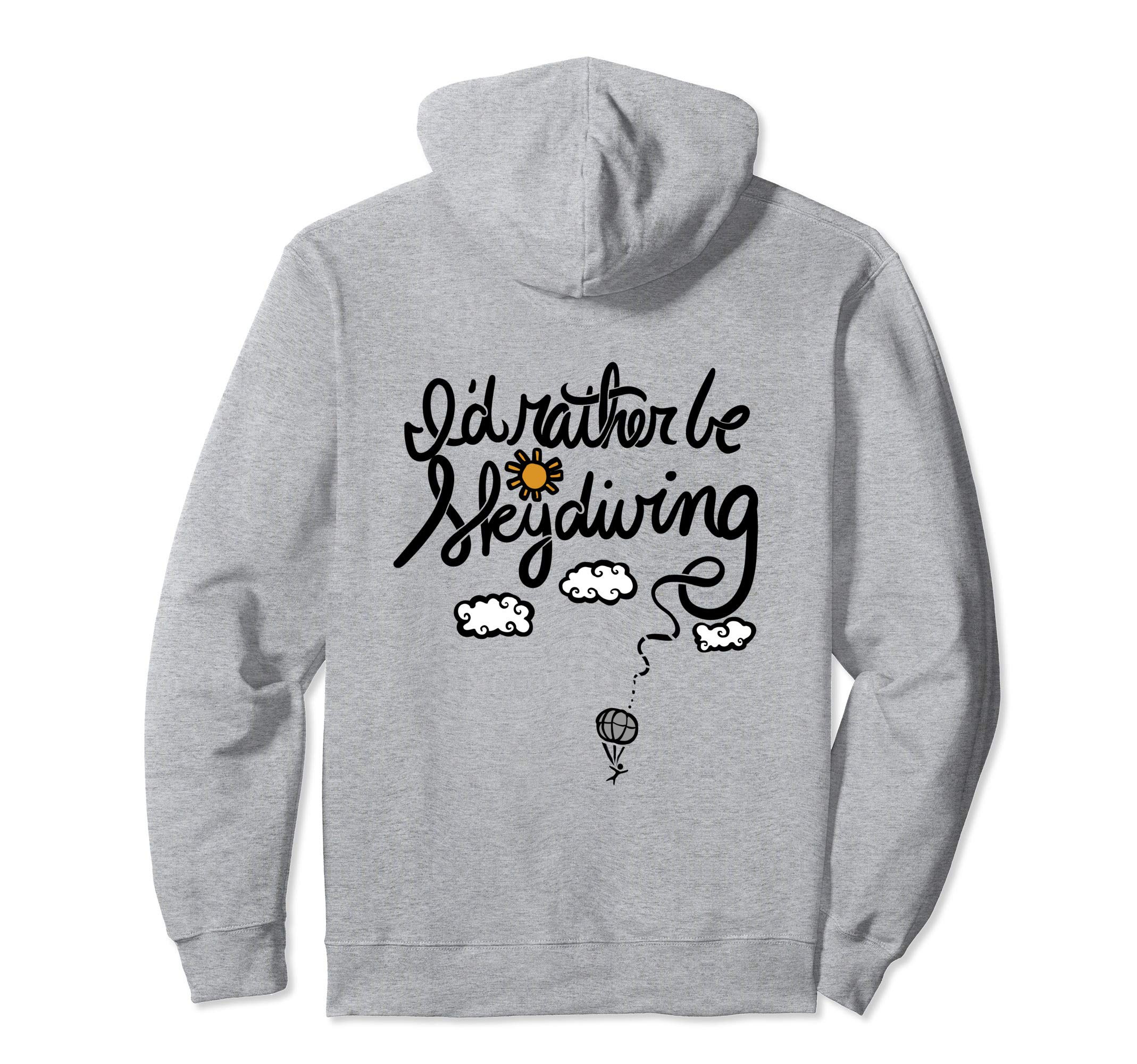 BubbSnugg LCI'd rather be skydiving funny Pullover Hoodie