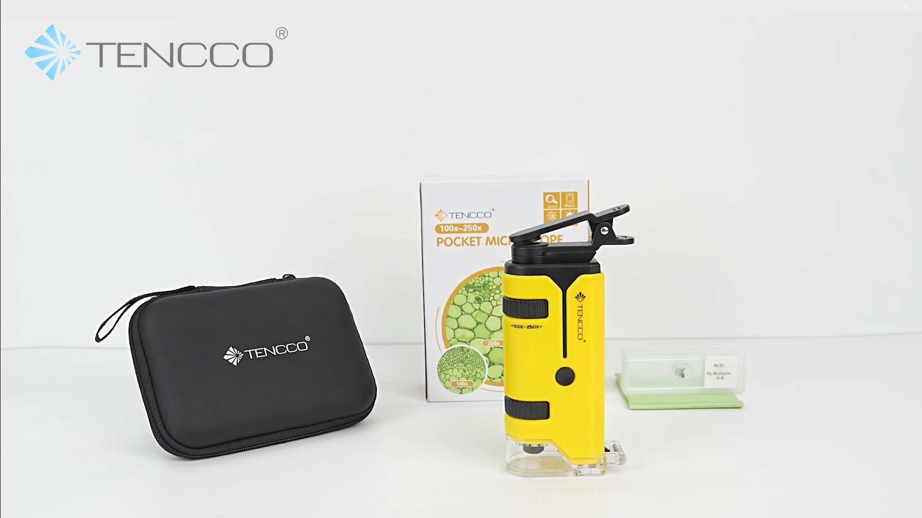 Microscope Enfant 50X-250X – 2 En 1 (poche Et Table) Avec LED – Kit Complet Pour Exploration Scientifique