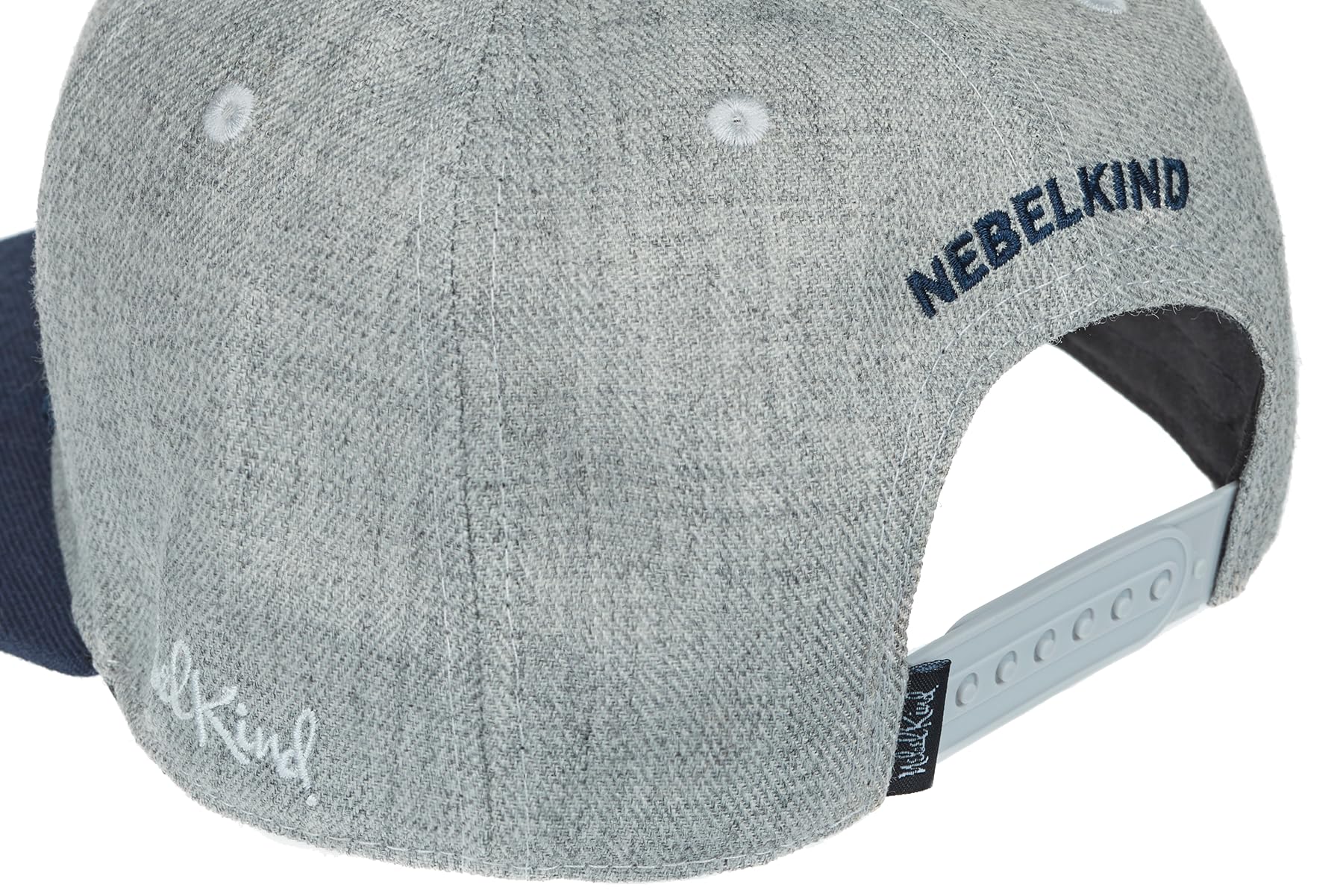 Nebelkind Casquette Snapback-Hommes Femmes The Weird Gris, Taille Unique onesize, Taille réglable, Unisexe, Style Streetwear, Casquette de Baseball avec visière Droite, Retro
