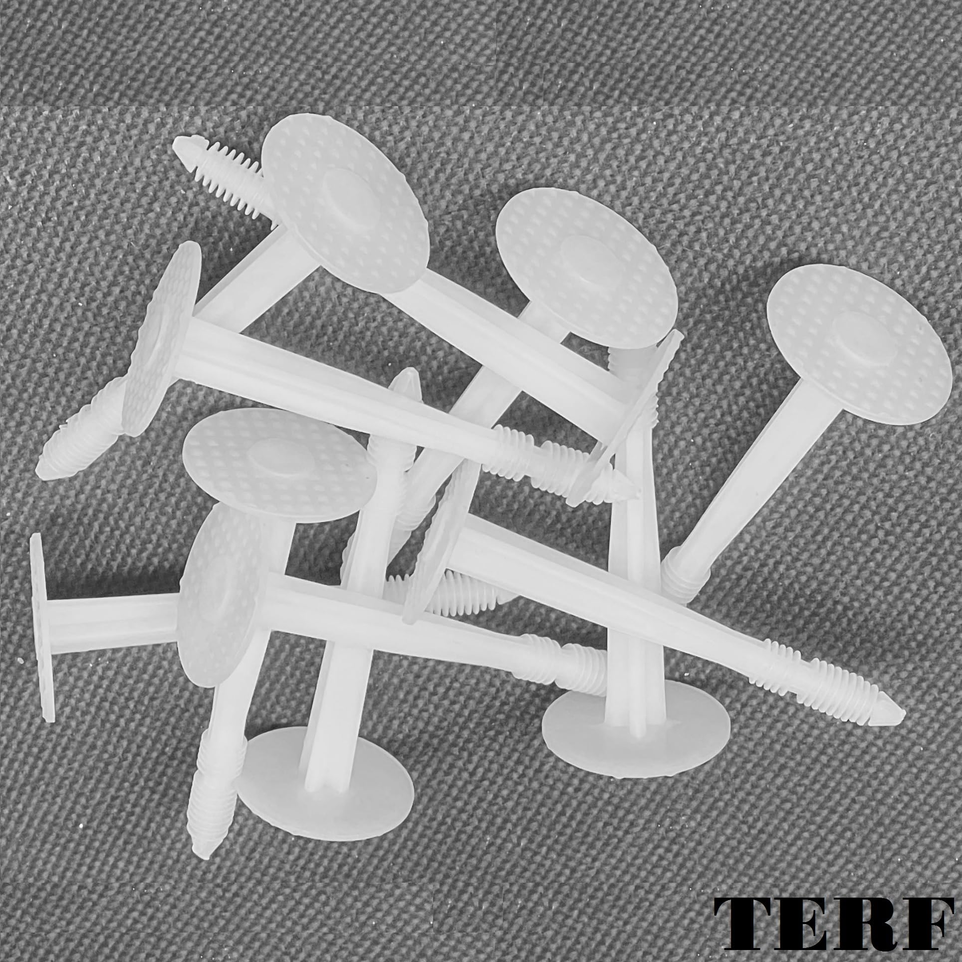 TERF® M8 X 70mm Plastic Insulation Fixing Anchor M8 (8mm) X 70mm White Plastic Insulation Fixing Plug - Pack of 50 - Image 4