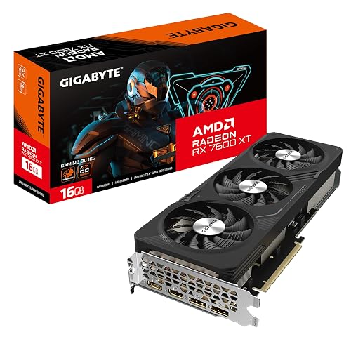 Gigabyte Radeon RX 7600 XT Gaming OC 16GB Graphics Card
