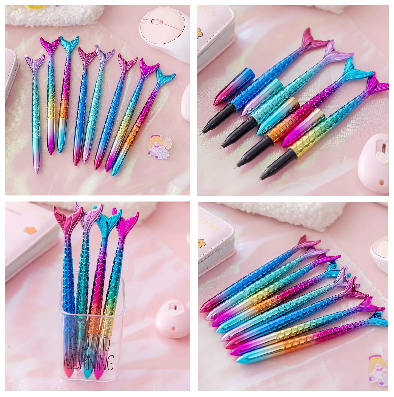 Scuola Astuccio Me contro Te Rigido Monopiano One Time girl Rosa + Omaggio portachiave con paillettes + Penna Sirena Arcobaleno