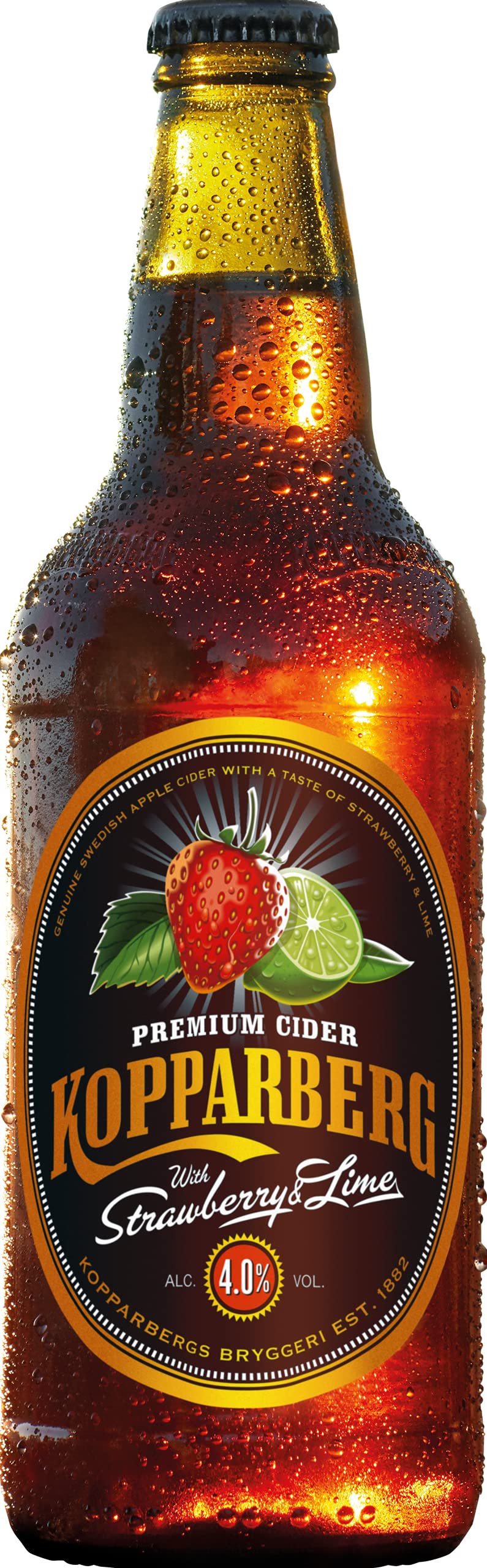 Kopparberg Strawberry and Lime Cider 500 ml (Case of 15)