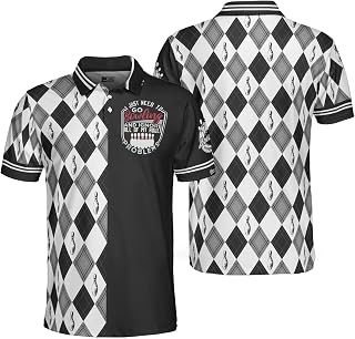 HYPERFAVOR Smart Bowling Polo Shirts for Men- Bowling Shirts for Men - Bowling Shirts Short Sleeve Polo Set 1