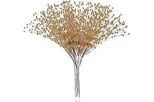 50 Christmas Tree Sprays Beaded Stick Decorations