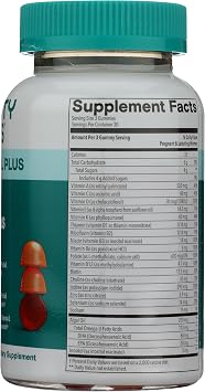 SmartyPants Prenatal Multivitamin Gummies with Omega 3 DHA/EPA, Methylfolate, Biotin, Vitamins D3, C, B12, B6, A, K, and Zinc, Gluten Free, Clean Label, Two Fruit Flavors, 90 Gummies (30 Day Supply)