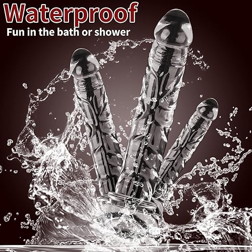 Miniatura 6 de MKPJOY - Juegos de entrenamiento de enchufe anal, consoladores anales de 3 tamaños con fuerte ventosa anal, próstata, vaginal, punto G, juguetes