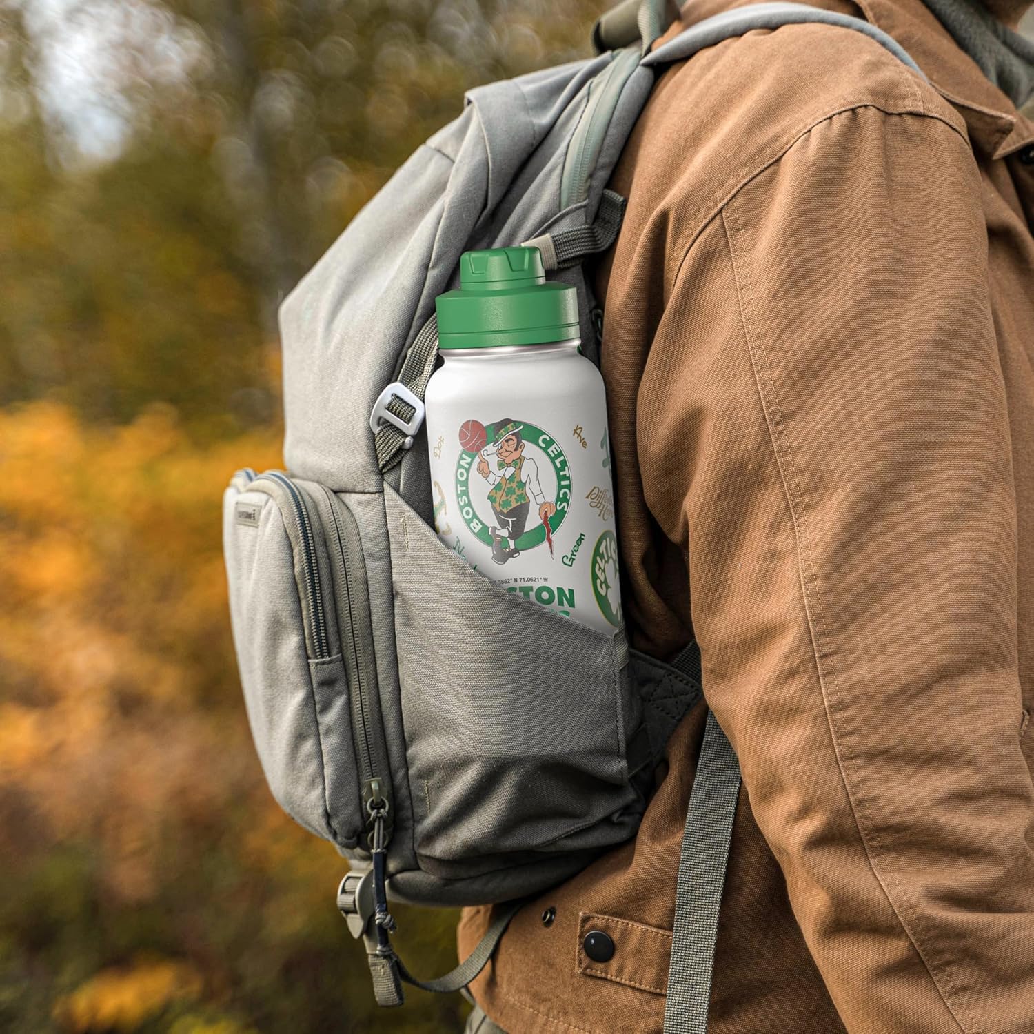 Hydrapeak x NBA Officially Licensed Los Angeles Lakers 32oz Active Water Bottle Chug Lid Stainless Steel Reusable Double Wall Celebrating The City Of Los Angeles - Image 7
