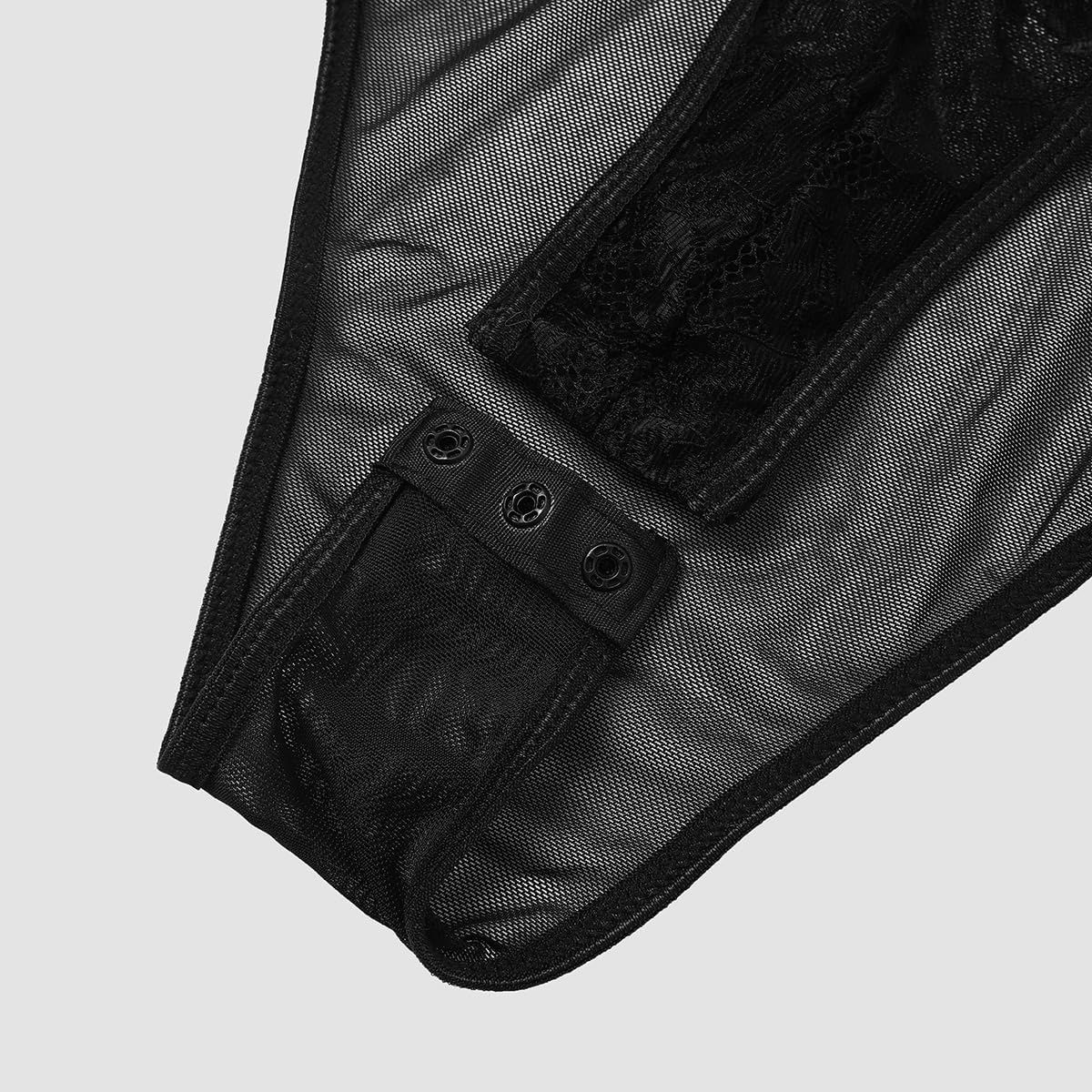 Sexy Lingerie for Women Floral Lace Teddy Bodysuit Corset Nighty One Piece Mini BabyDoll - Image 7