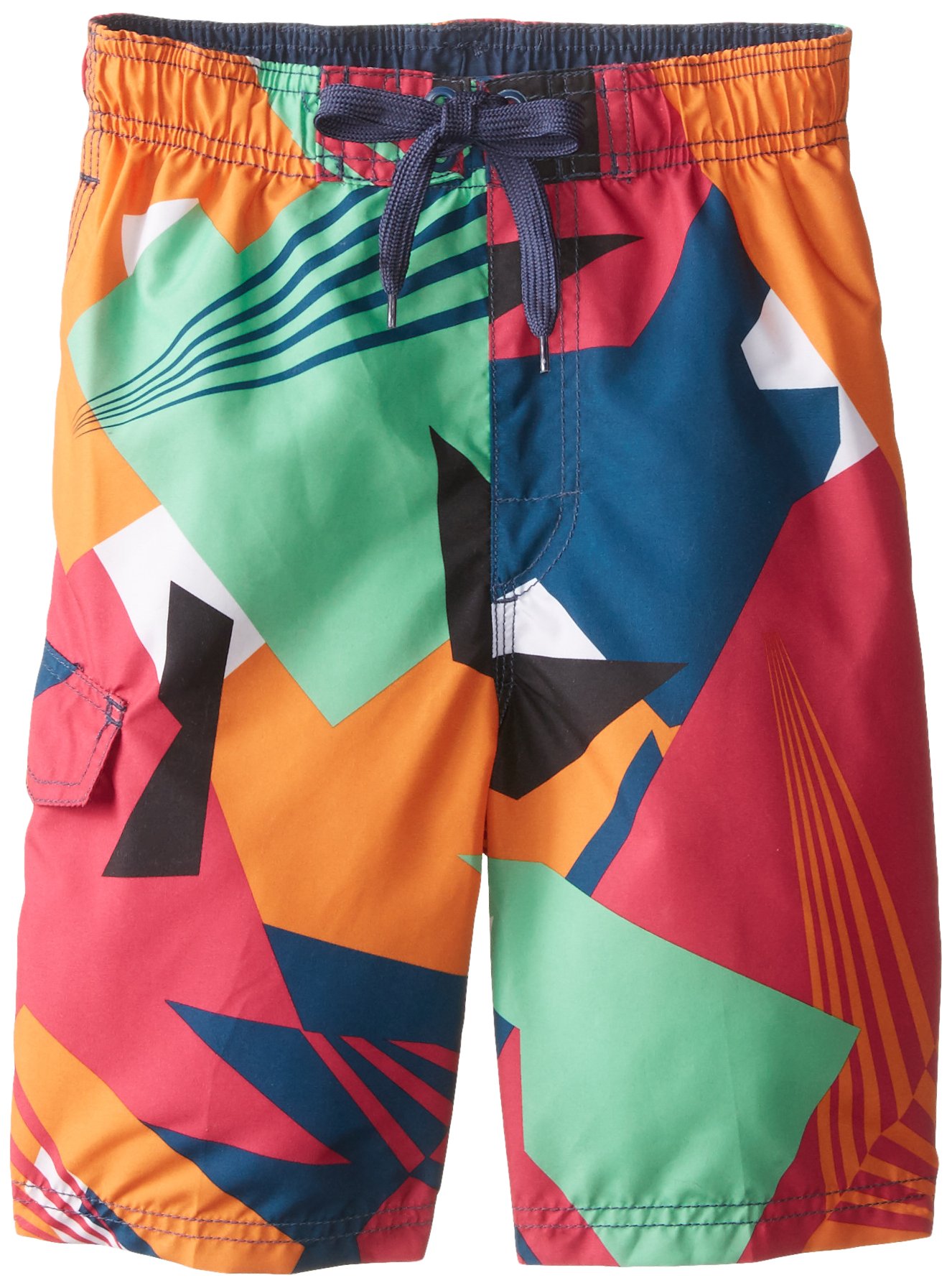 Kanu Surf Big Line Up Badehose für Jungen, schnelltrocknend, UPF 50+ - Mehrfarbig - Groß