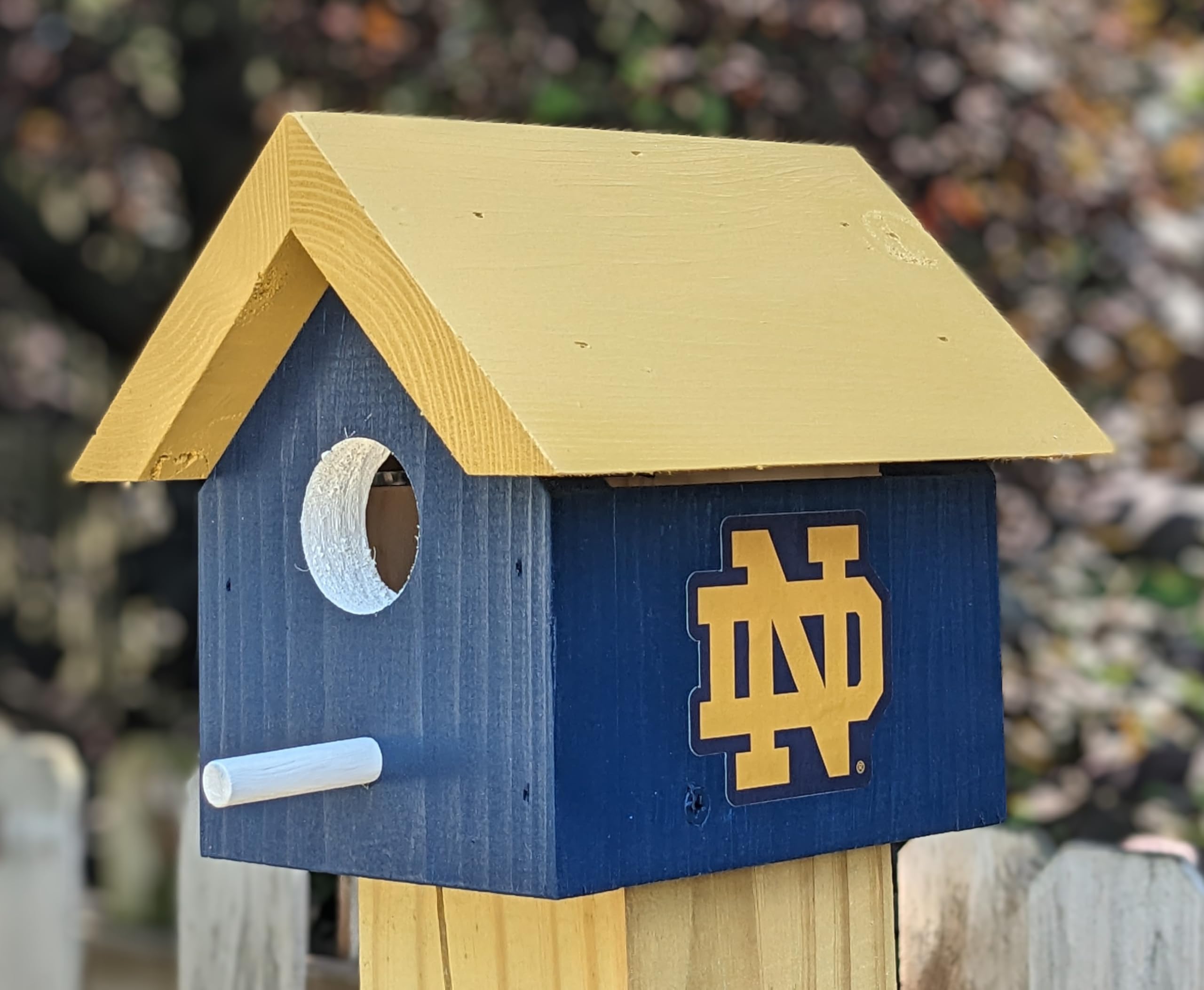 Kobler Krafts Univeristy of Notre Dame Bird House