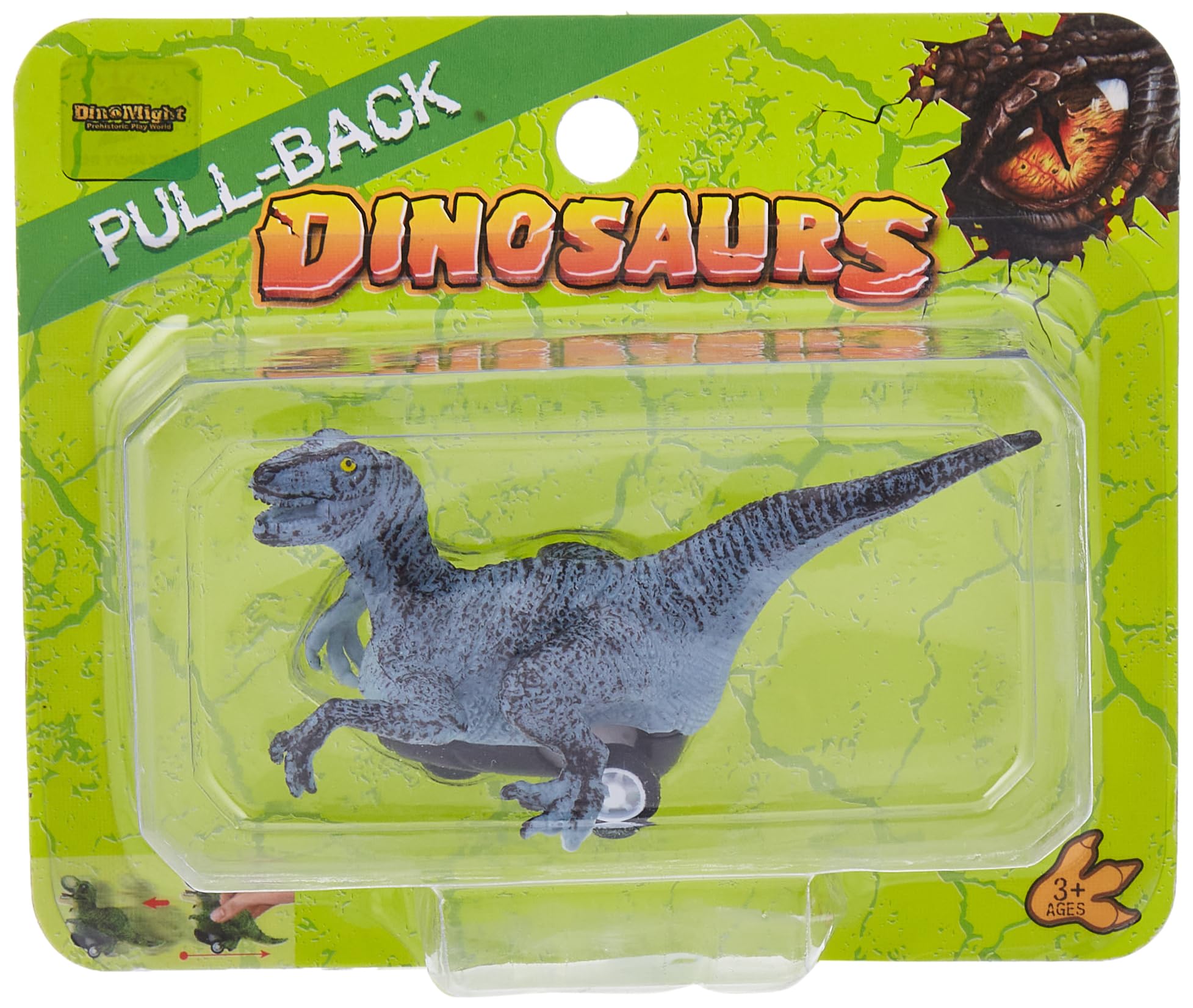 Hpns Exp Pull Back Dinosaur Car