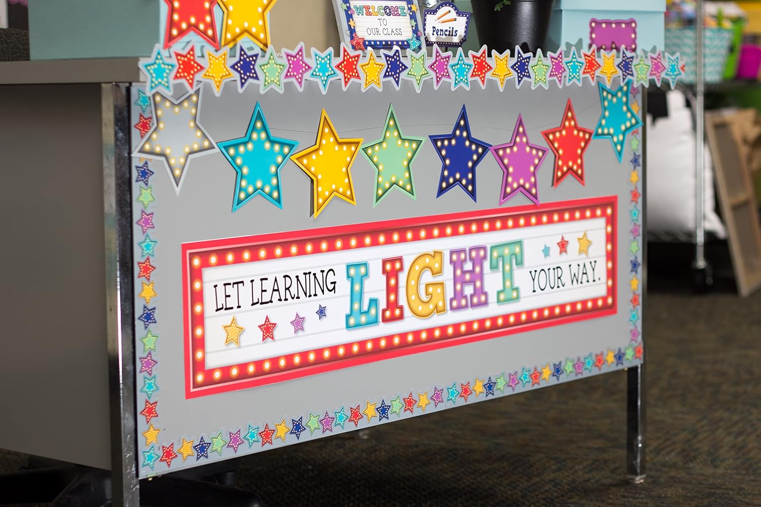 Teacher Created Resources Marquee Stars Accents (5870)
