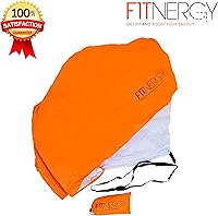 Vista 3 de Running Resistance Paracaídas Durable 56" Naranja Speed Sprint Training Chute - Bolsa de transporte gratis - Maximiza y aceleración explosiva Fútbol