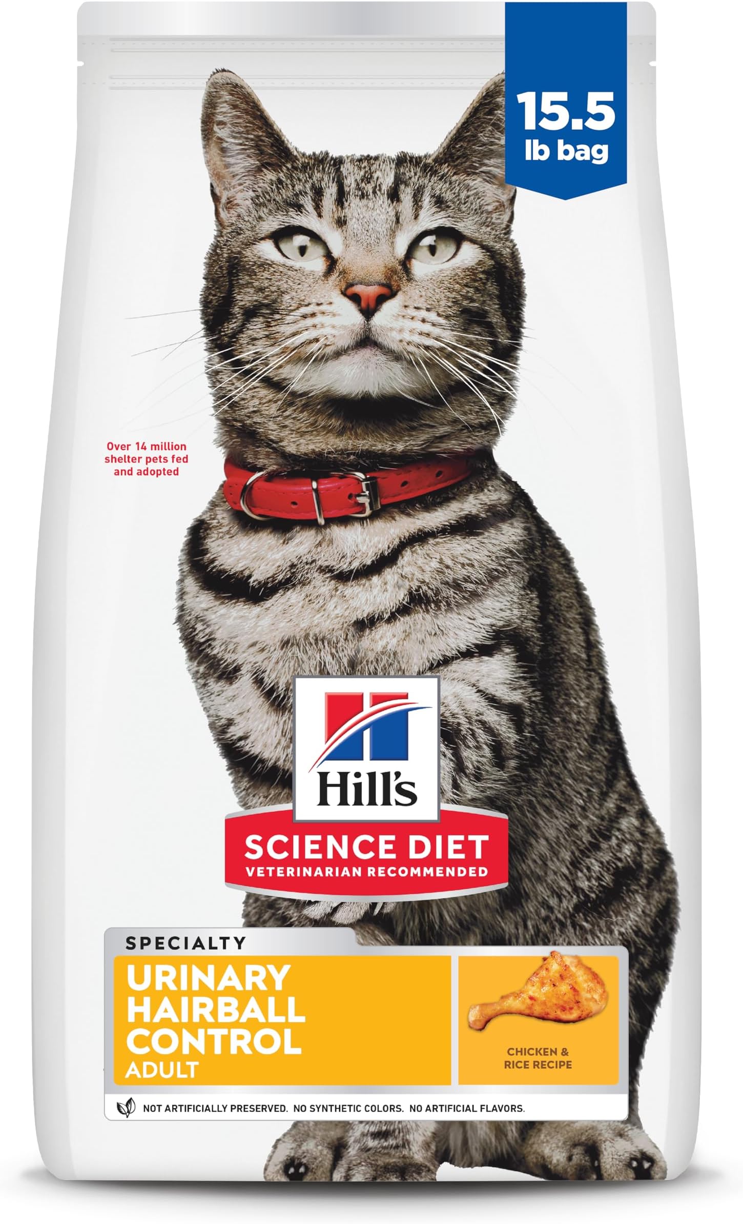 Hill's Science Diet Adult Urinary Hairball Control Cat Food