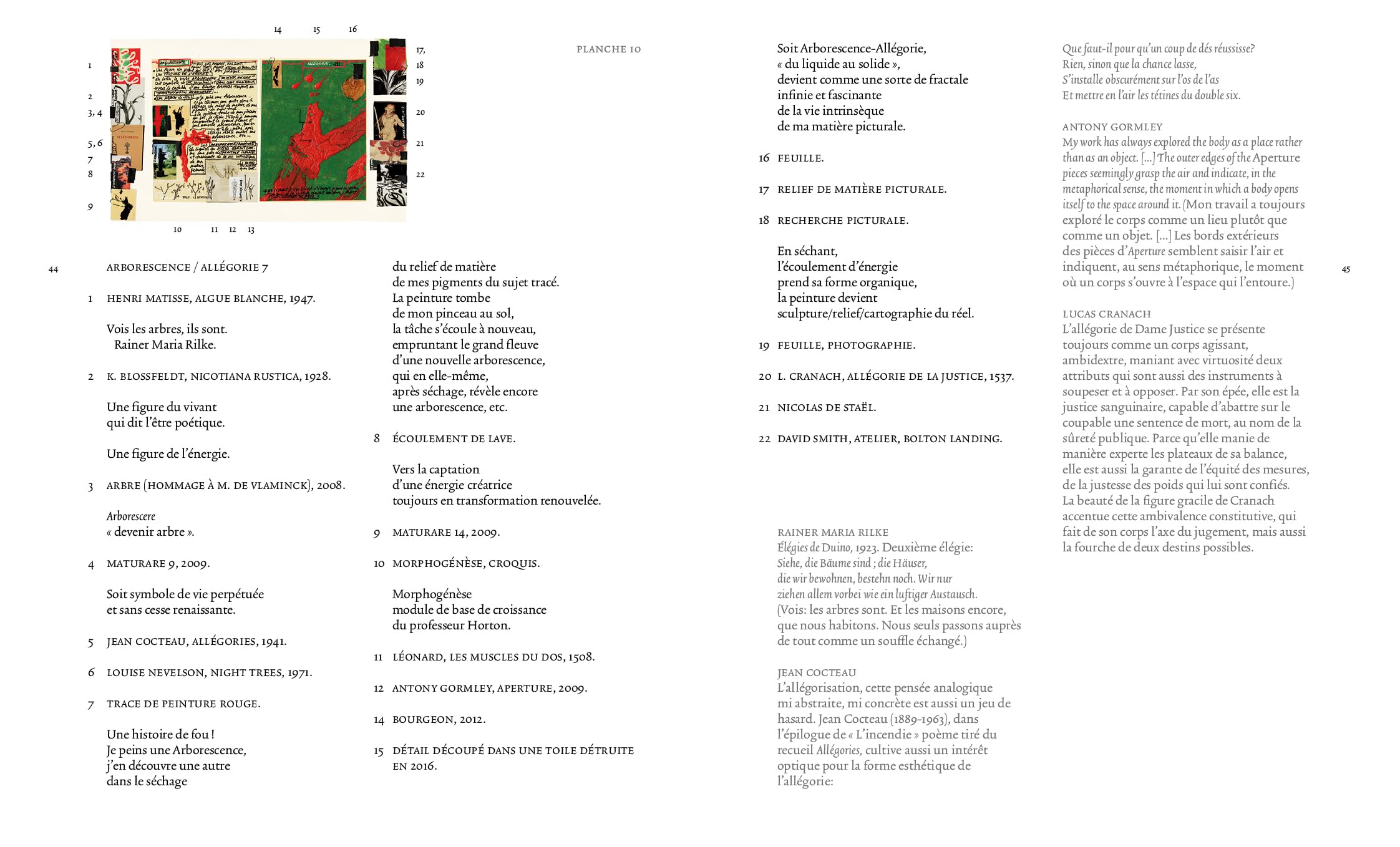 Echo: Carnets d'atelier (2011-2017)