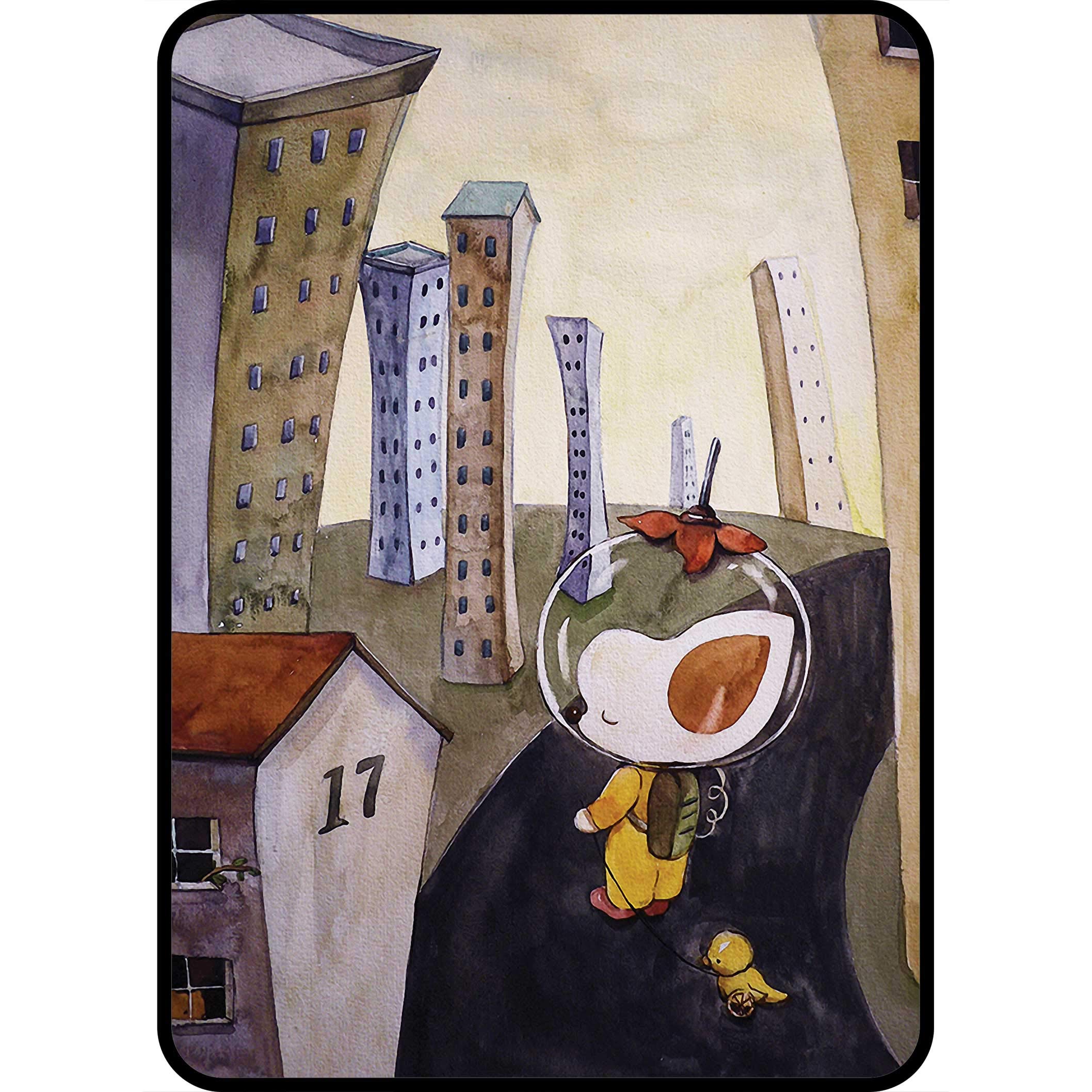 Protective Flip Cover Case For Apple iPad Pro 2018 12.9 Inches Space Town