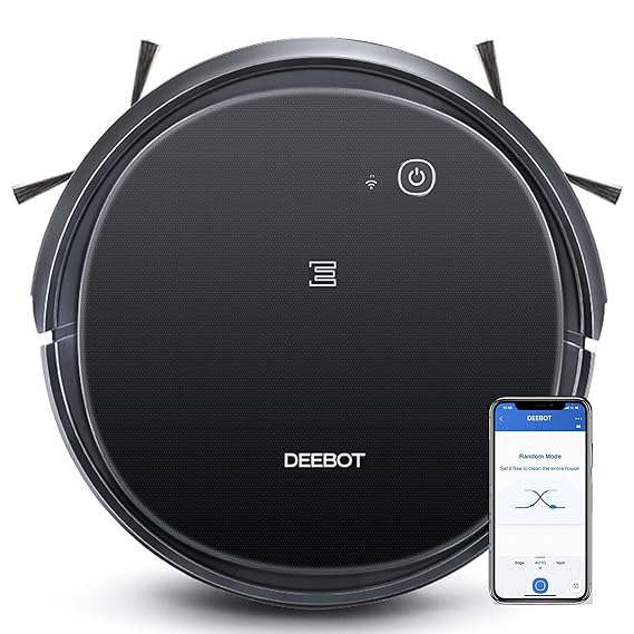 ECOVACS Robotic Vacuum Cleaner (Deebot 500), Black Amazon.in Home