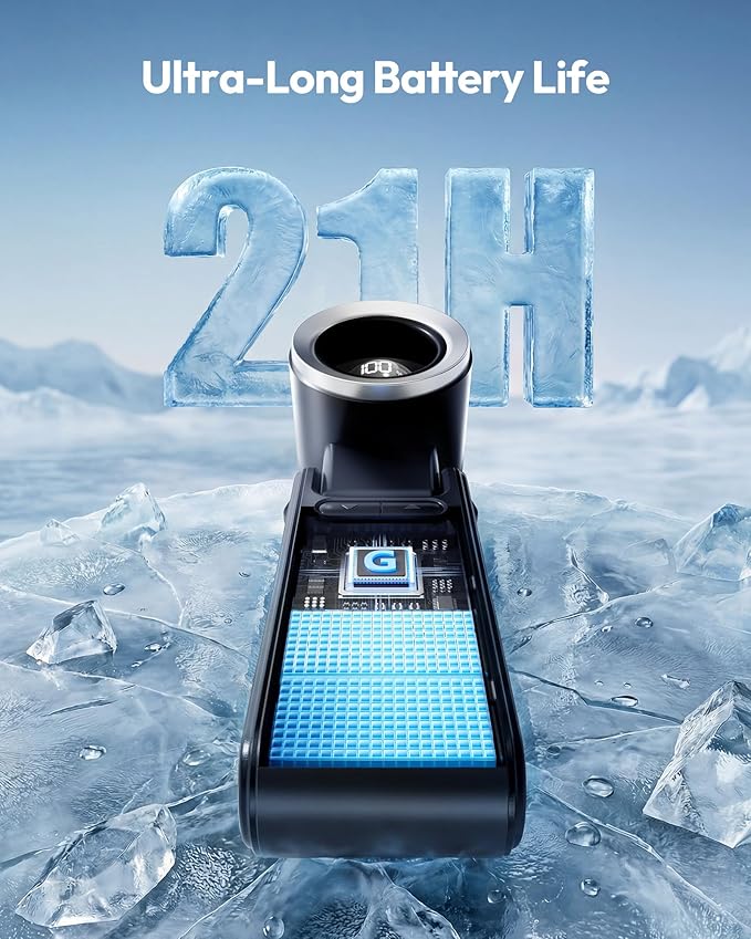 Ventilador Portátil de Mesa Plegable 4 en 1, 6 Velocidades, 5 Aspas, 5V miniatura 3