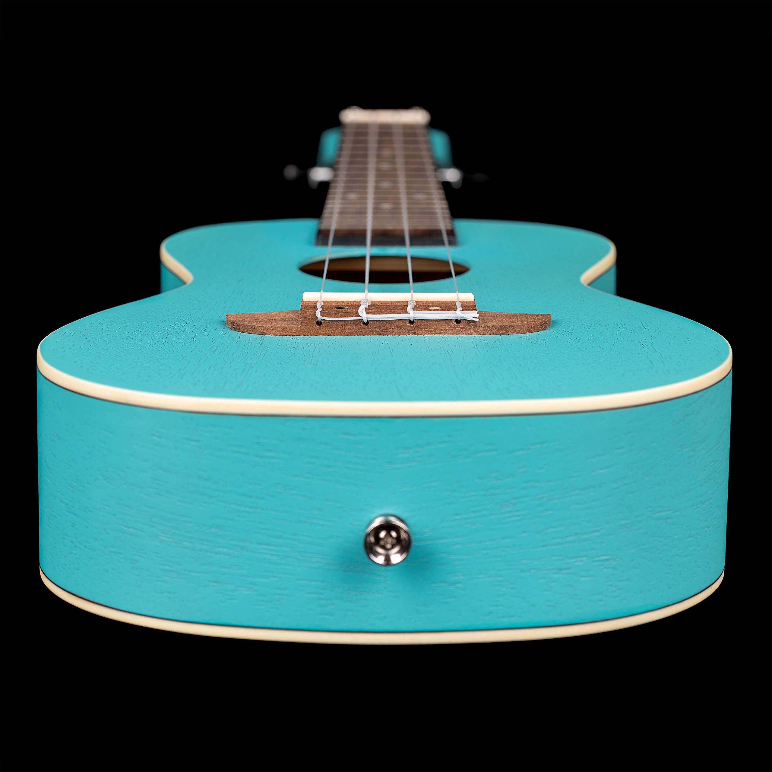 Ortega Guitars Ukulele Concerto Acustico – Earth Series – Okoume, Light Blue (RULAGOON)