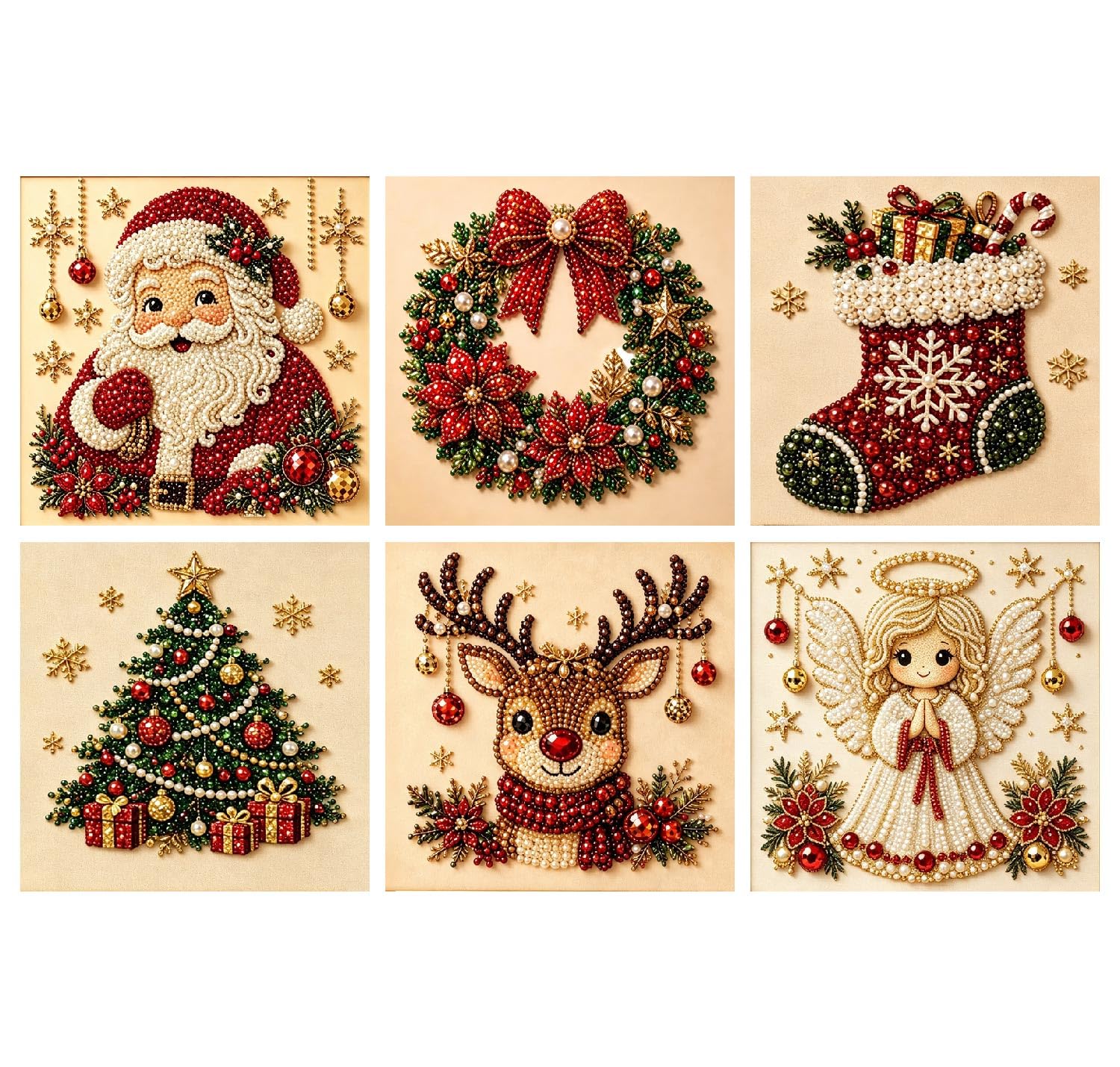 Christmas Diamond Art Kits - Beginner Diamond Painting -11