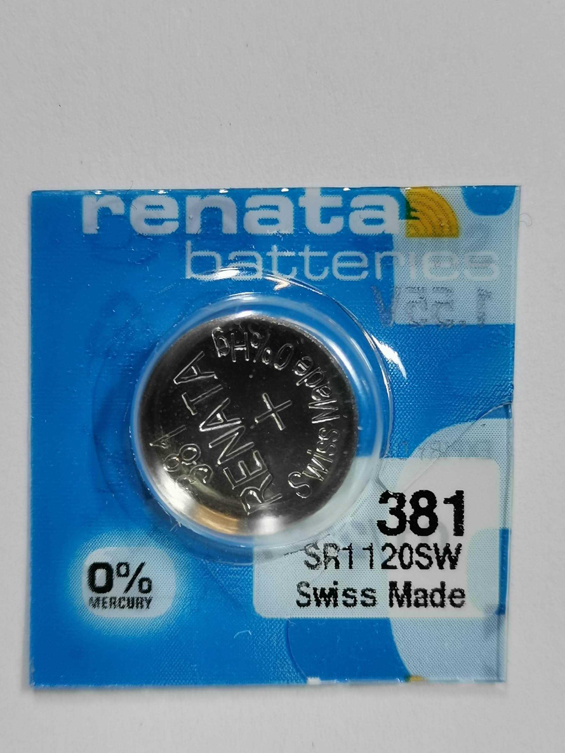 Best Price Square Silver 1.55 Volt Watch Battery Replaces Sr1120sw