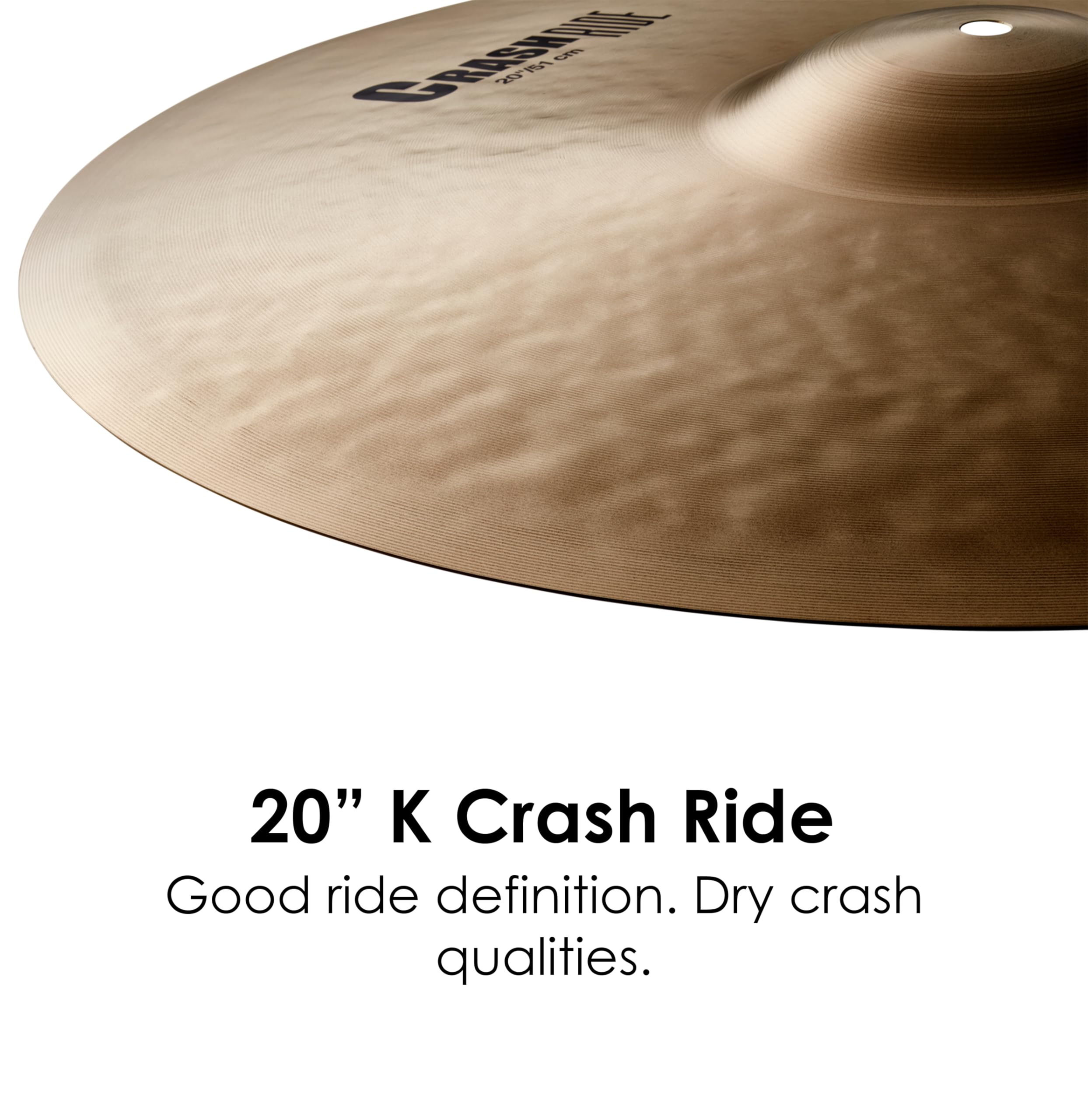 Zildjian K0810 K Crash Ride 20"