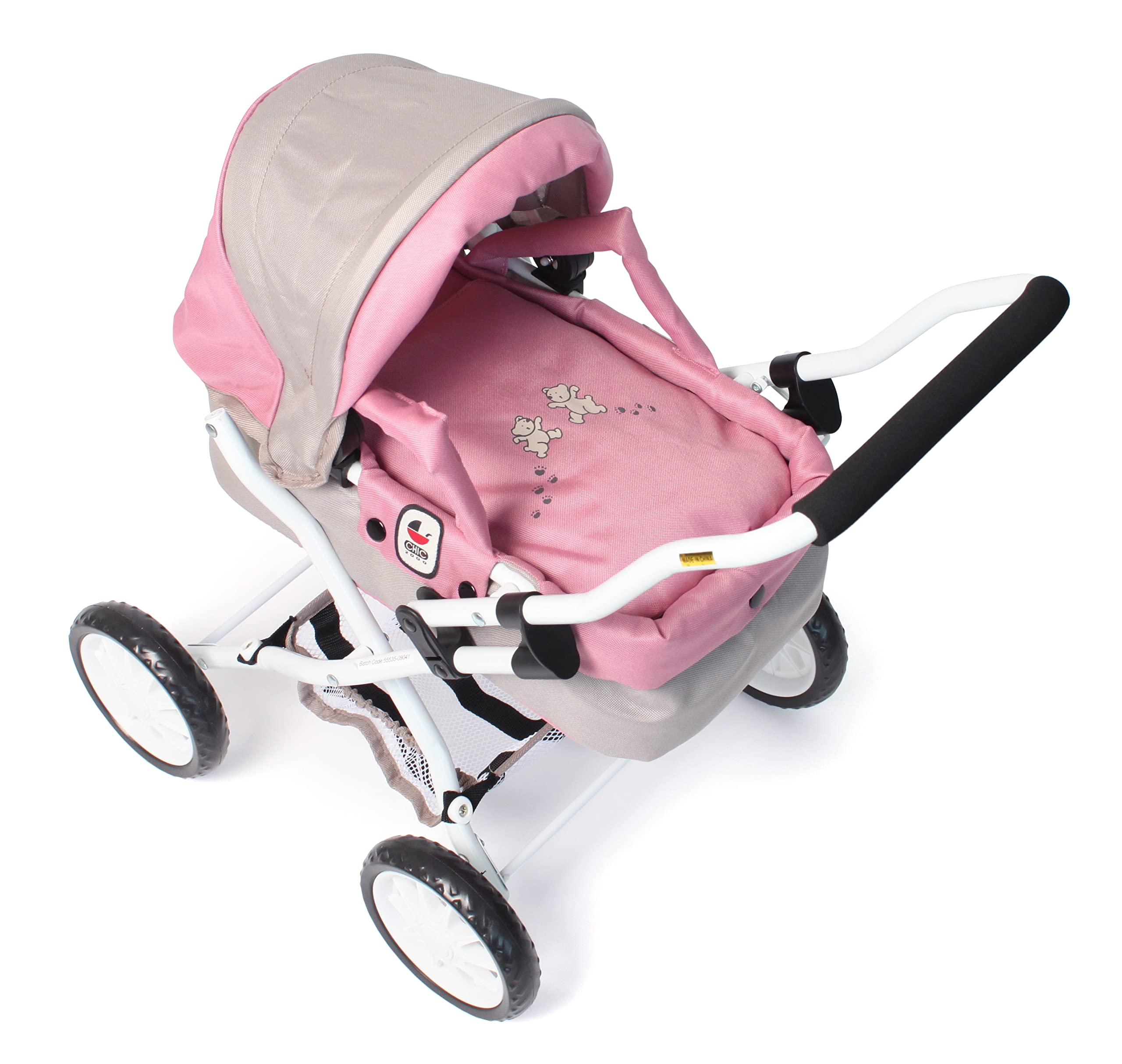 Bayer Chic 2000 - Puppenwagen Smarty, Kleiner Puppenwagen Für Kinder Ab 2 Jahren Butterfly Navy Pink 555 33