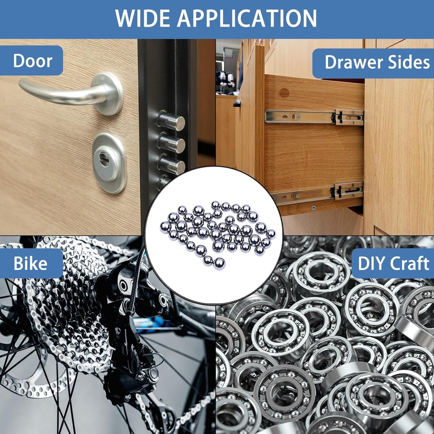 Perles De Nettoyage,100 Pcs Boule Dobservation En Acier