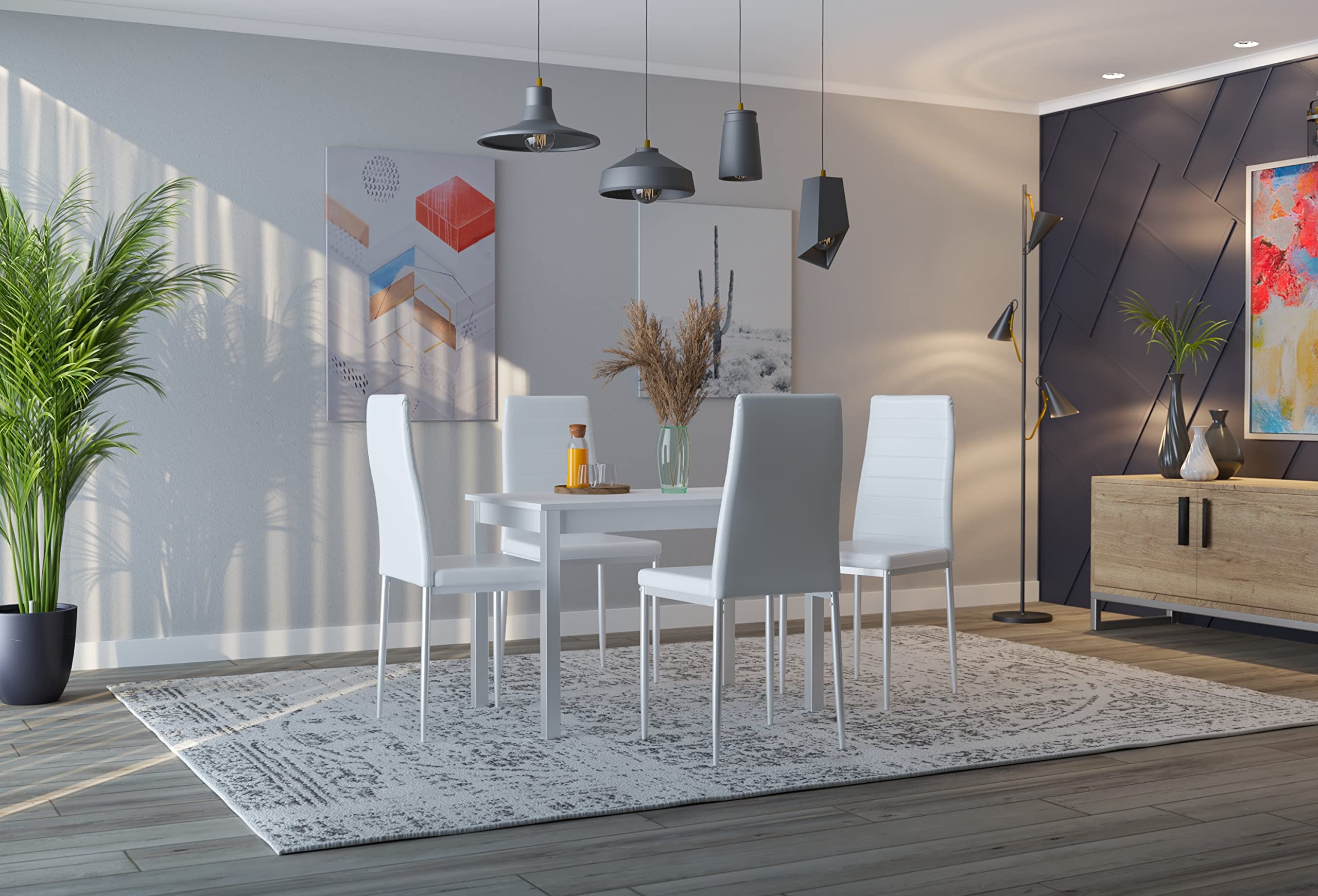 Vetro Tavolo Cucina In Vetro Metallo Allungabile Confronta