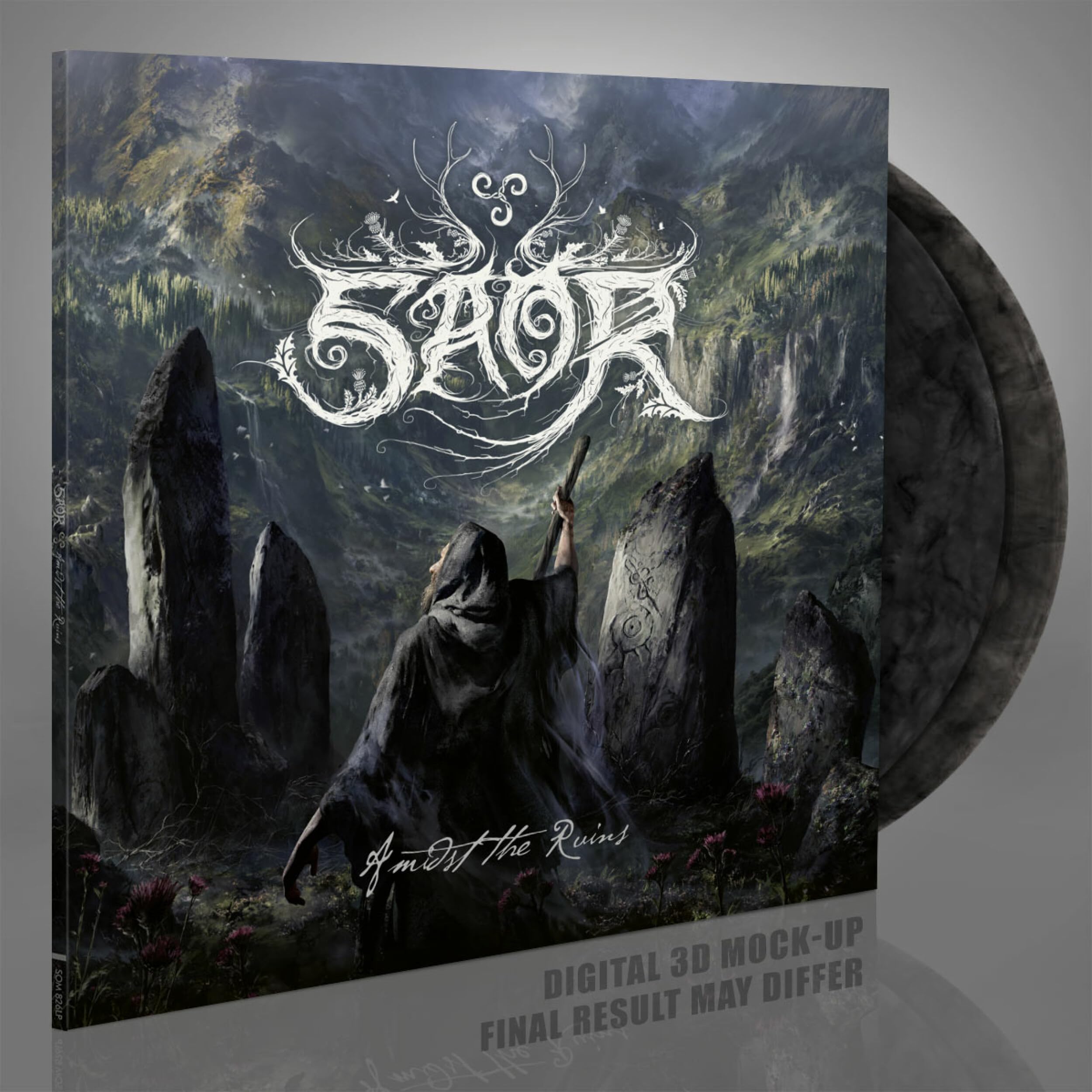 AMIDST THE RUINS (CRYSTAL CLEAR/BLACK MARBLED 2LP) [VINYL]