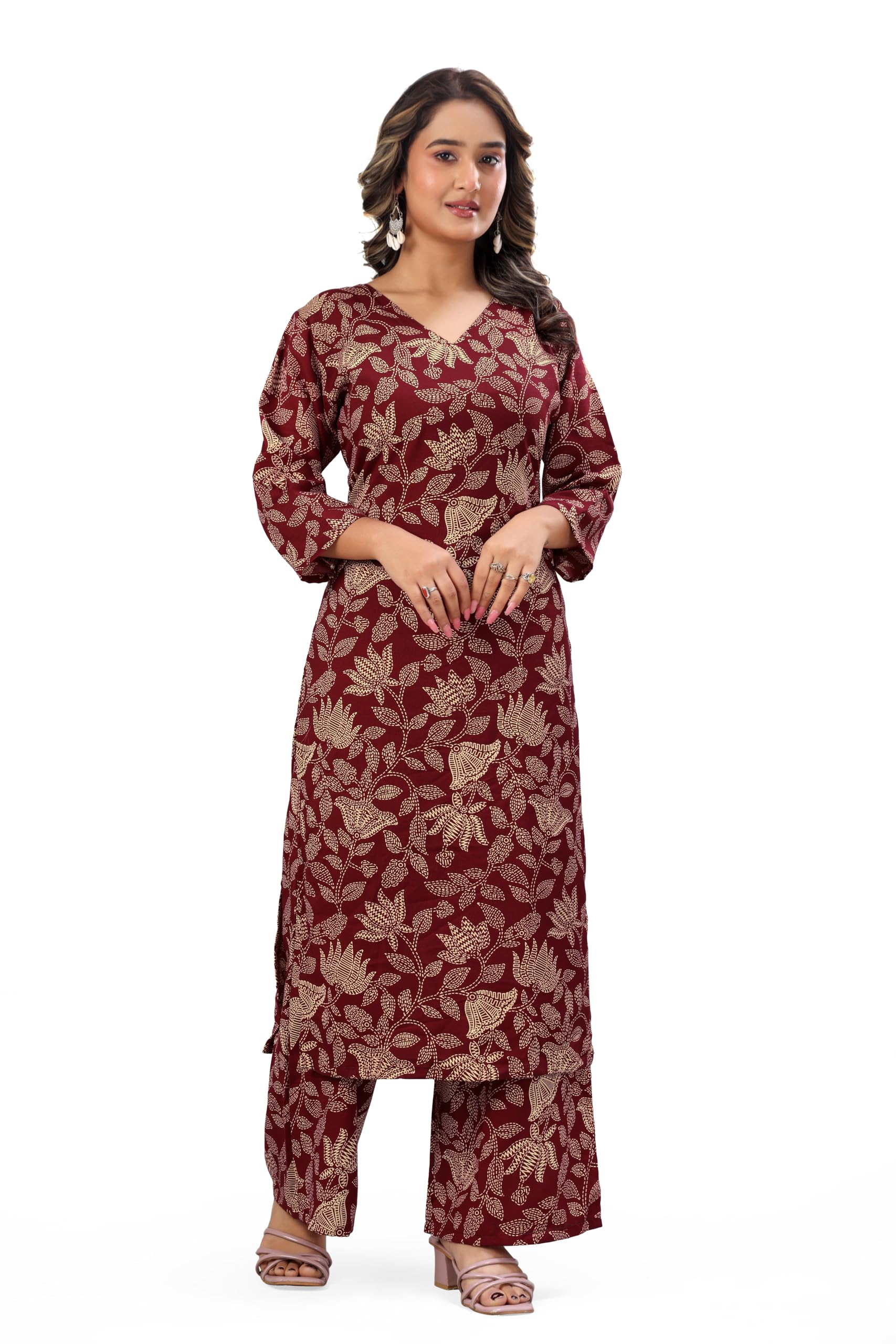 Kurti with Plazo Set for Women-picture-12