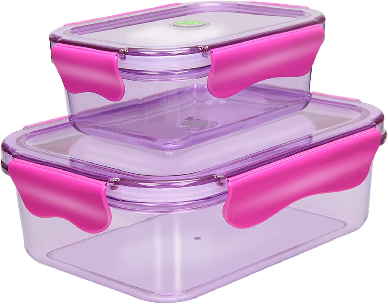 [2Pack] Food Storage Container, Plastic Tritan Meal Prep