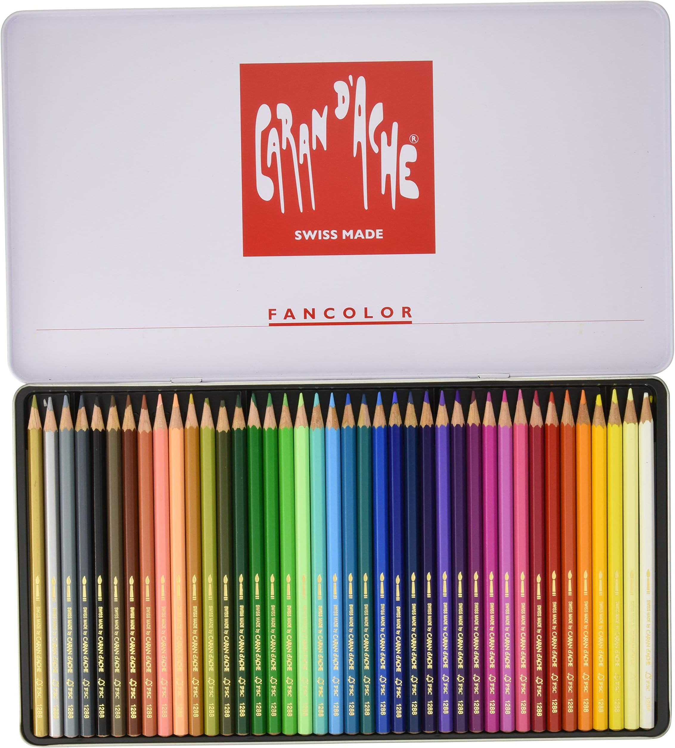 Caran d'Ache Box 3 Scented Pencils La Maison Alpine Frost by Caran d'Ache main image 0