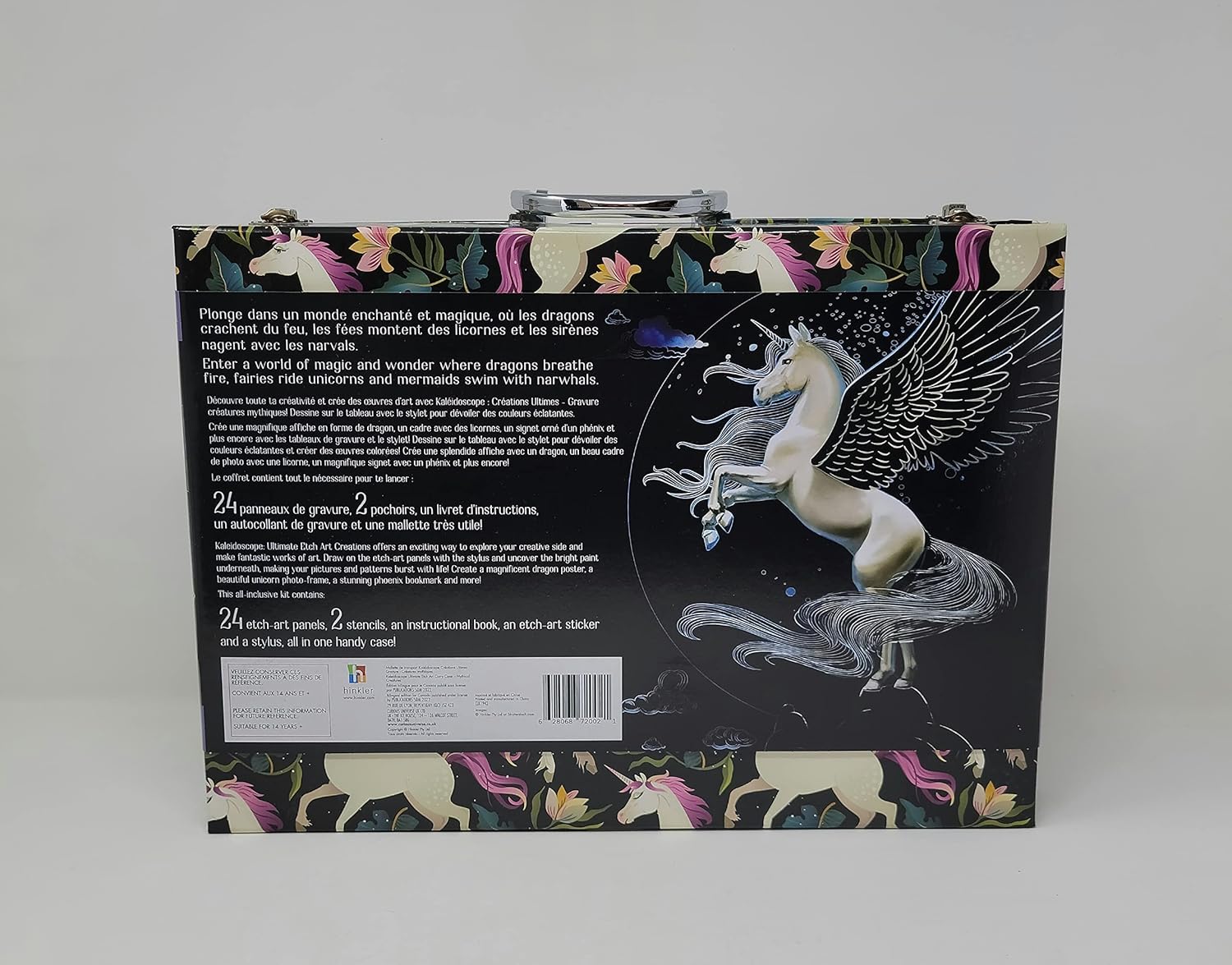 Kaleidoscope Creations: Ultimate Etch Art Carry Case for Ages 14+
