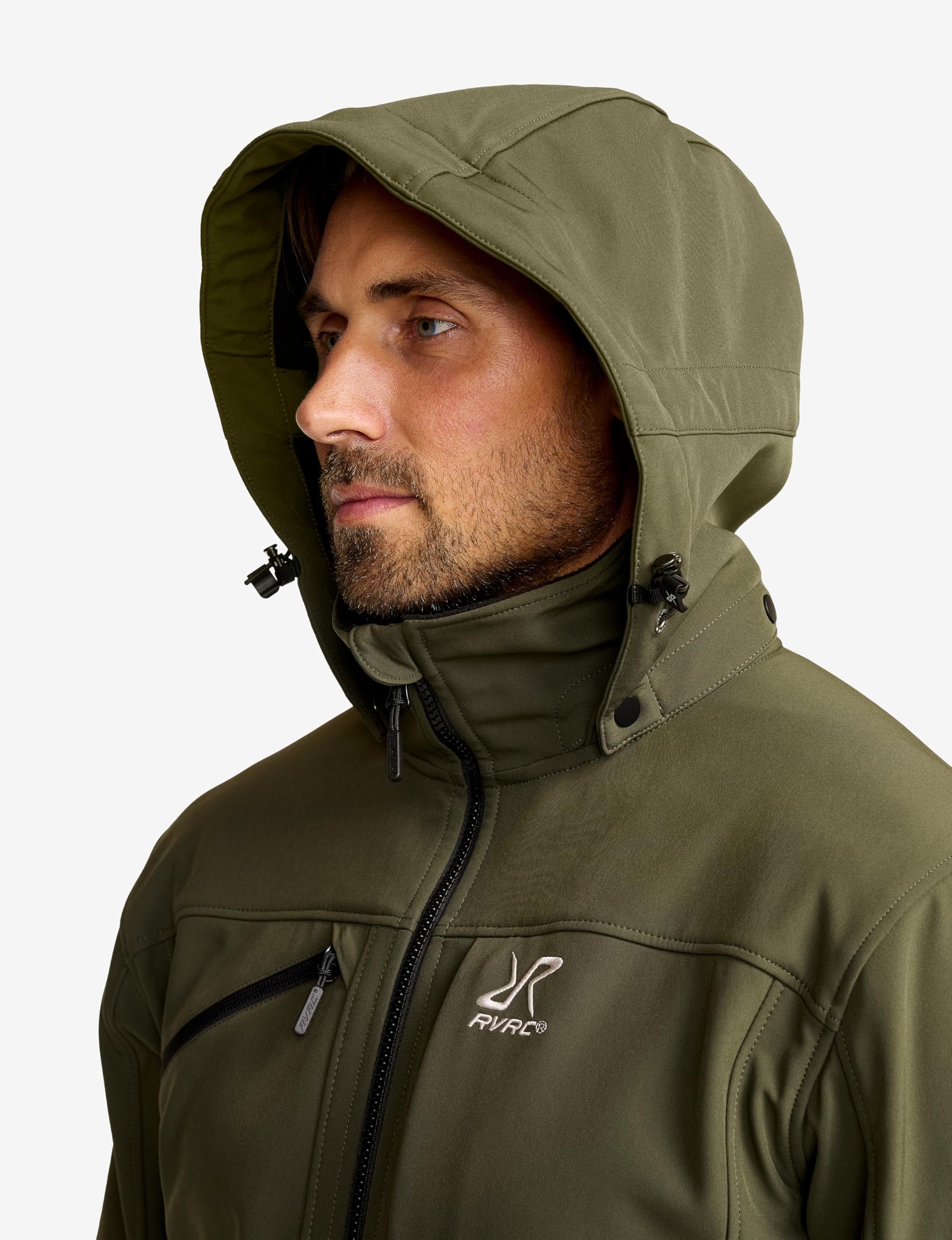 RevolutionRace Hiball Softshell Jacket para Hombre, Chaqueta de Exterior para Senderismo