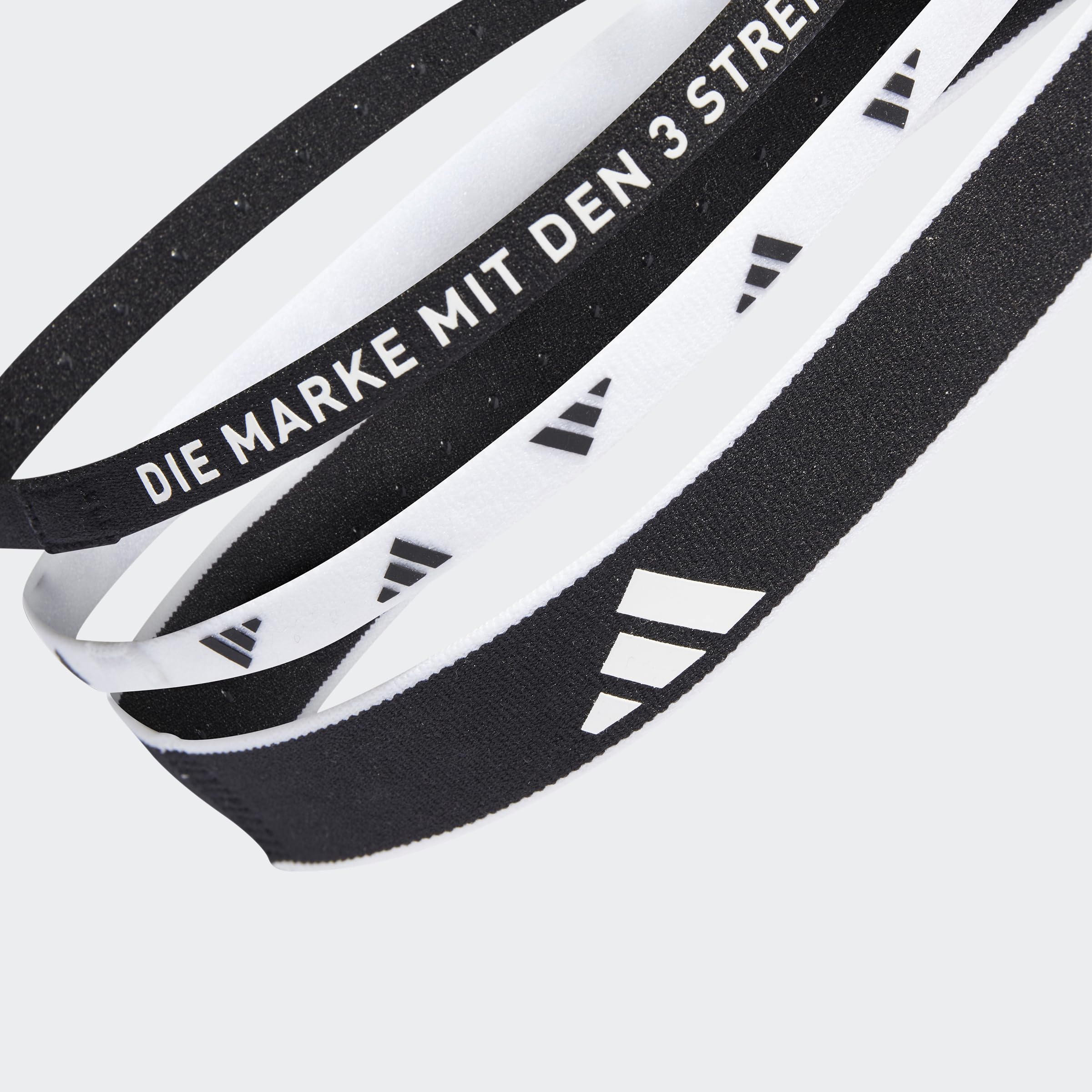 adidas Unisex opaski treningowe o wielu szerokościach 3 w opakowaniu, L