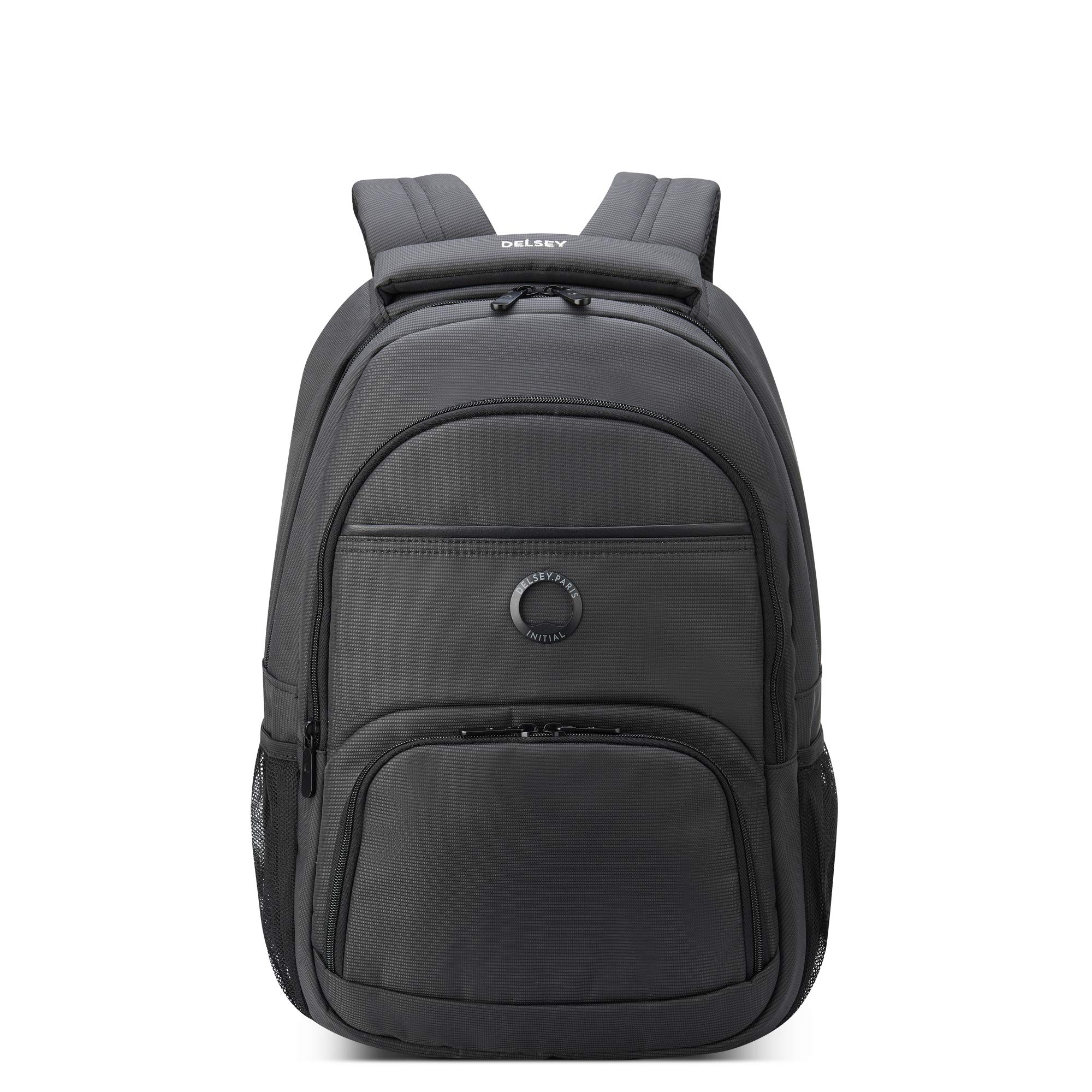 DELSEY Paris Aviator Laptop Backpack, Graphite, 15.6" Sleeve, Graphite, 15.6" Laptop Sleeve, Aviator Laptop Backpack