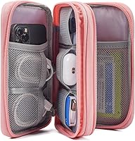 Vista 4 de Bolsa Organizadora Electrónica para Viaje, Estuche Organizador de Cables, Bolsa Organizadora de Accesorios Electrónicos para Power Bank, Cables
