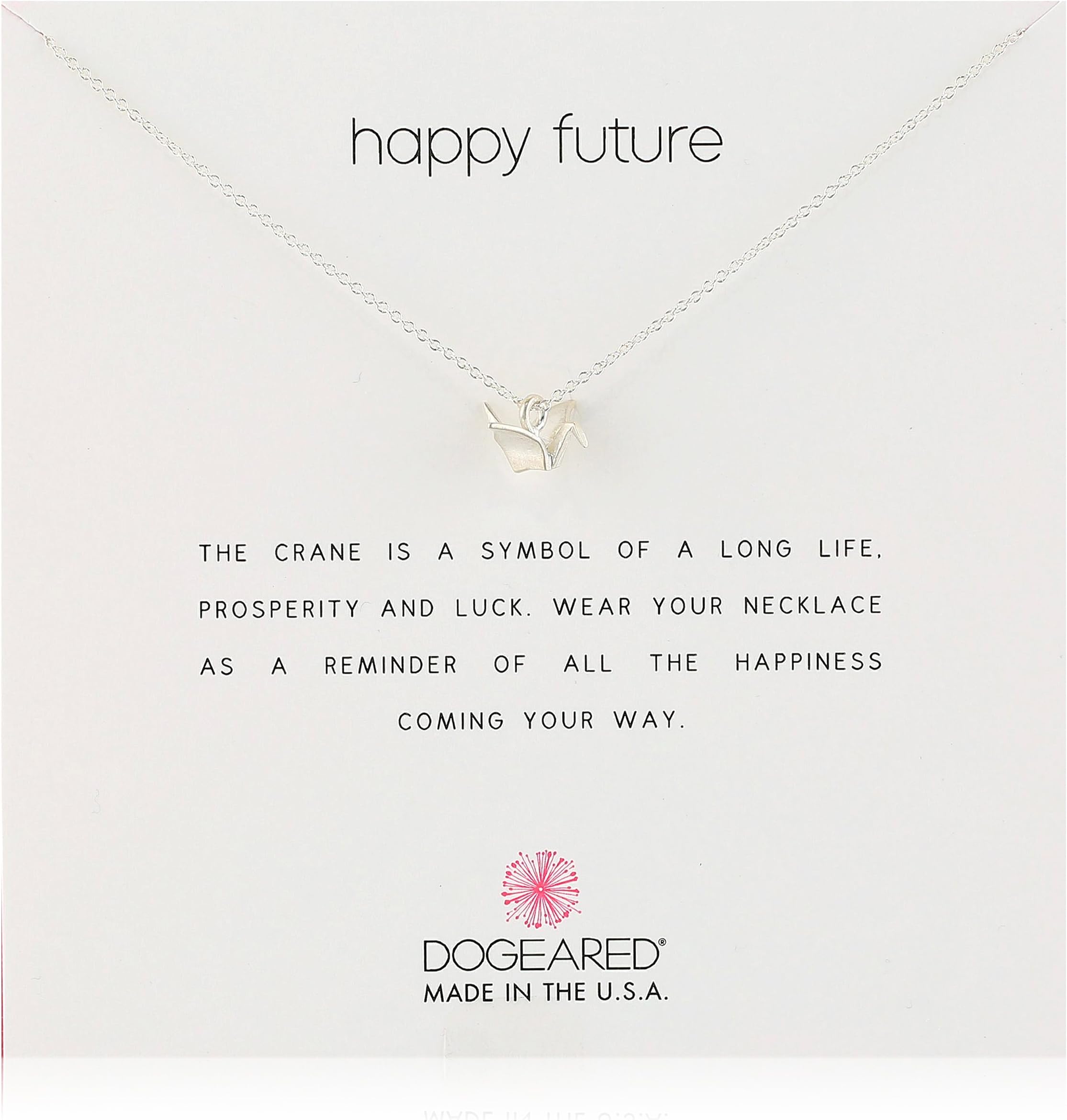 Dogeared Happy Future Pendant Necklace