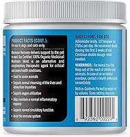 Vista 9 de Mushroom Matrix Suplemento en polvo de hongos orgánicos caninos para recuperación y apoyo para personas mayores, 7.05 oz (el embalaje puede variar)