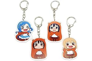 Set of 4 Himouto Umaru-chan Acrylic Keychain