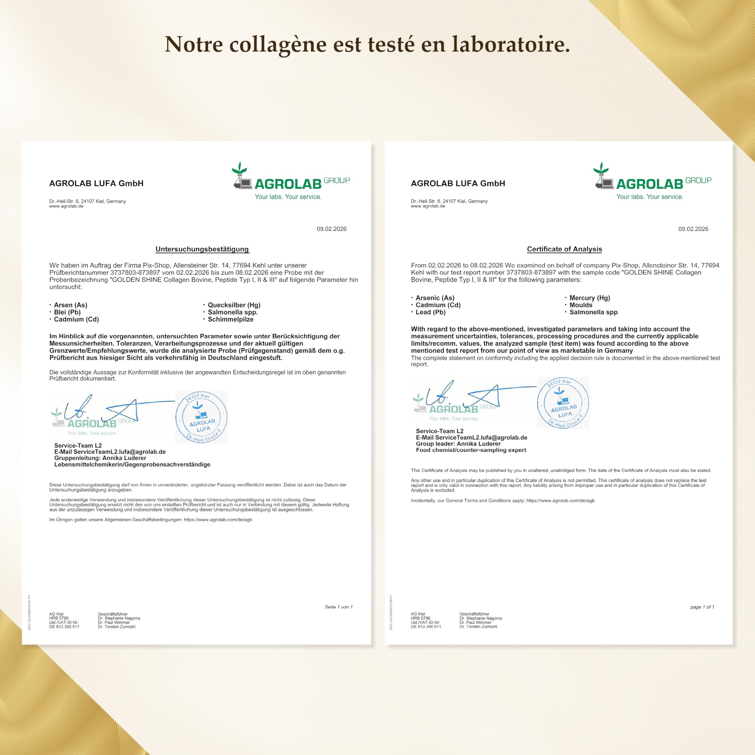 Collagène en Poudre 1000 g 100% hydrolysat de collagène pur peptides de types 1, 2 et 3 excellente solubilité goût neutre formule de pure qualité contrôlée