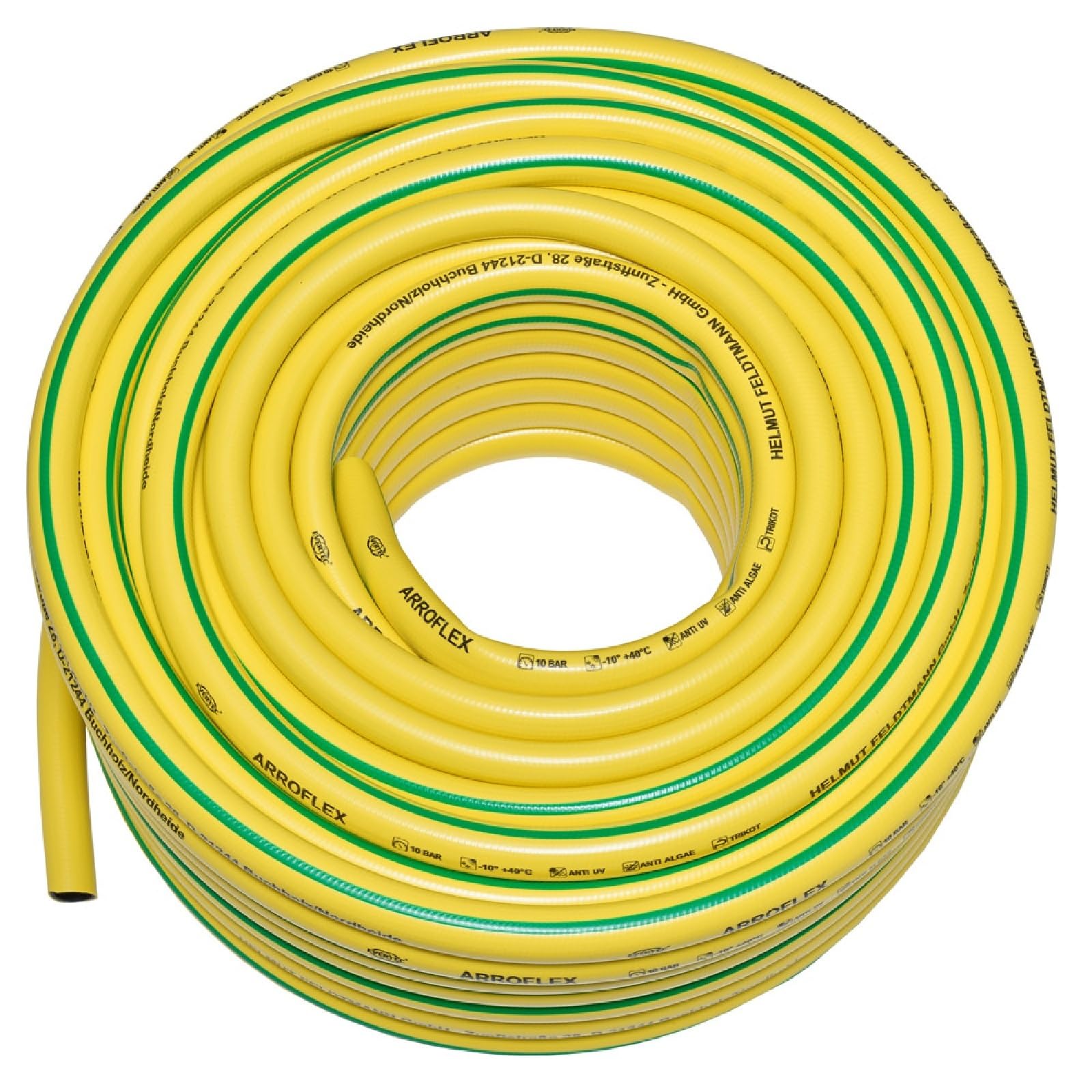 Wasserschlauch 3/4" - 50m | PVC Gartenschlauch gelb