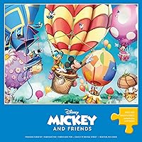 Vista 6 de Ceaco - Disney - Globo aerostático de Mickey - Rompecabezas de 300 piezas extragrandes