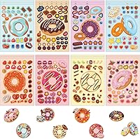 Vista 18 de 24 hojas de calcomanías de animales de granja para actividades de niños pequeños, haz tus propias calcomanías para niños, suministros de recuerdo