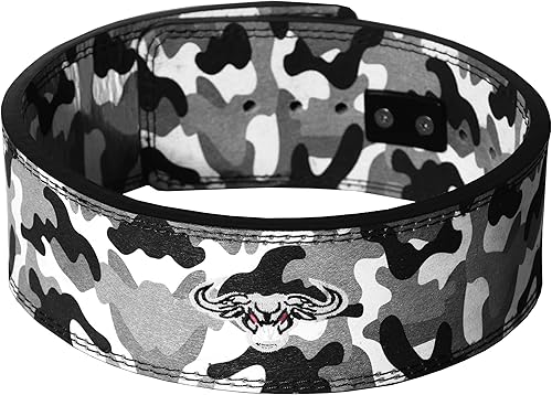 Miniatura 8 de IBRO Cinturón de gimnasio con palanca de levantamiento de pesas Potencia de 0.315 in, 0.394 in o 0.512 in Cinturones de cuero genuino de alta