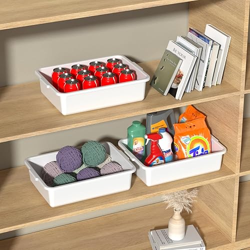 Miniatura 6 de Readsky Caja de autobús plástica comercial de 8 litros, 5 paquetes de tuberías plásticas del autobús del restaurante